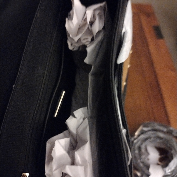 Aldo Baro Leopard Print and Black Satchel. NWT - Picture 5 of 5